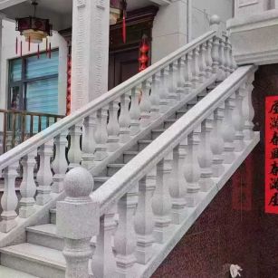 昆明 天然石材 阳台庭院护栏、栏杆