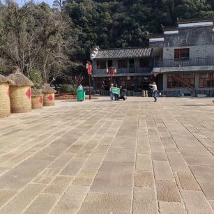 昆明仿古石铺装效果
