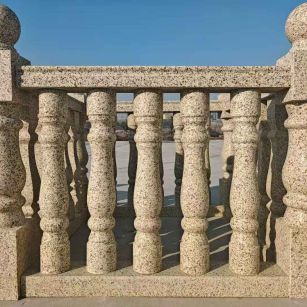 昆明 黄金麻栏杆（扶手，花瓶柱，将军柱）