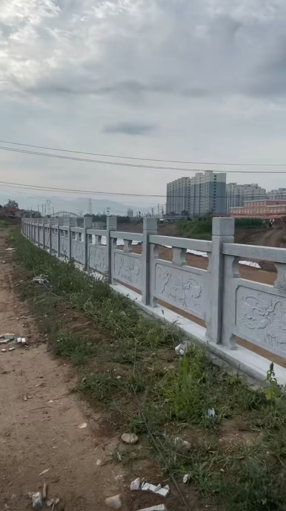 昆明 石材河道栏杆