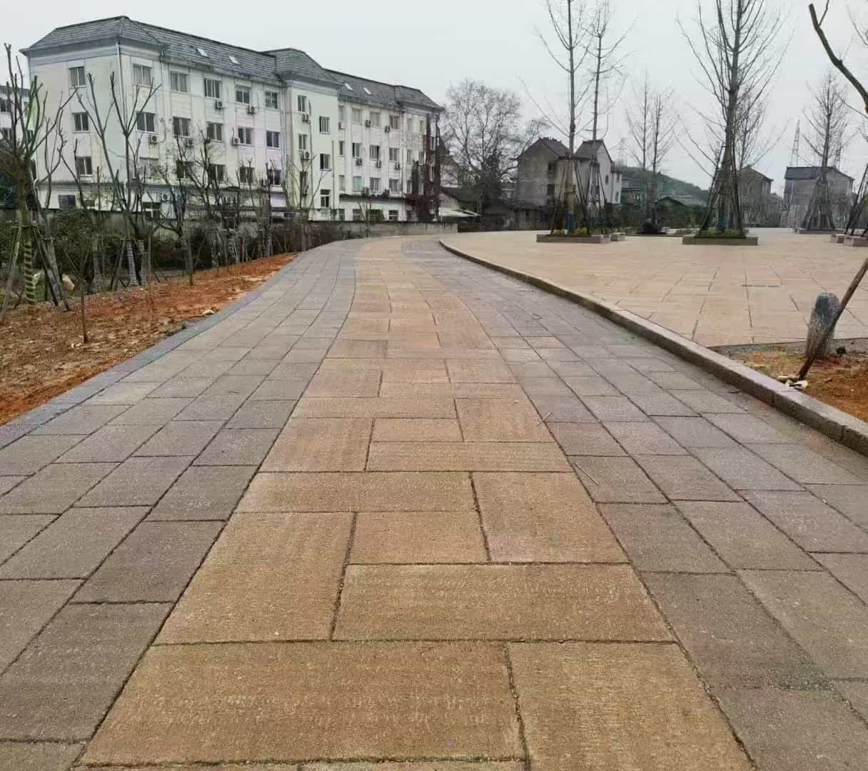 昆明仿古石铺装效果