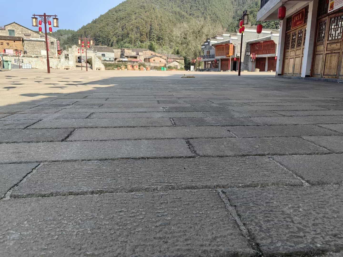 昆明仿古石铺装效果