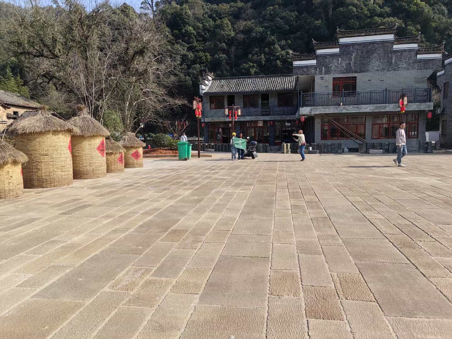 昆明仿古石铺装效果