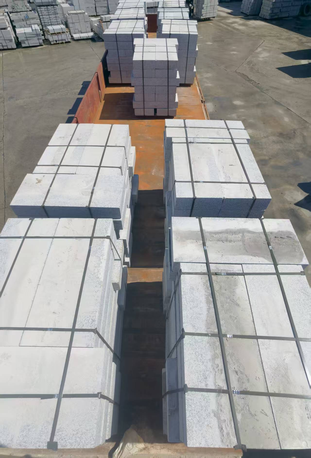 昆明 路沿石装车出货