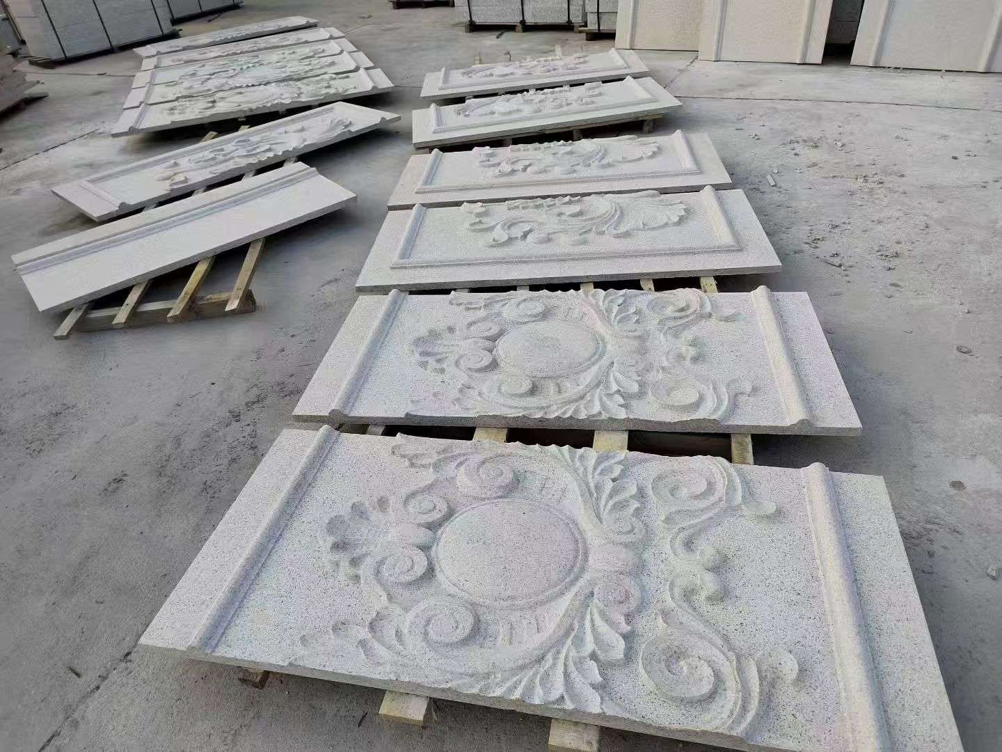 昆明 芝麻白干挂雕花板